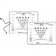 Logmar Double Sided Near Vision Card